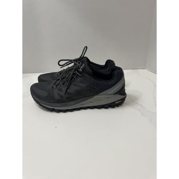 Merrell Antora 2 Womens size 9.5 Trail Running Shoes Black Gray - Picture 4 of 8